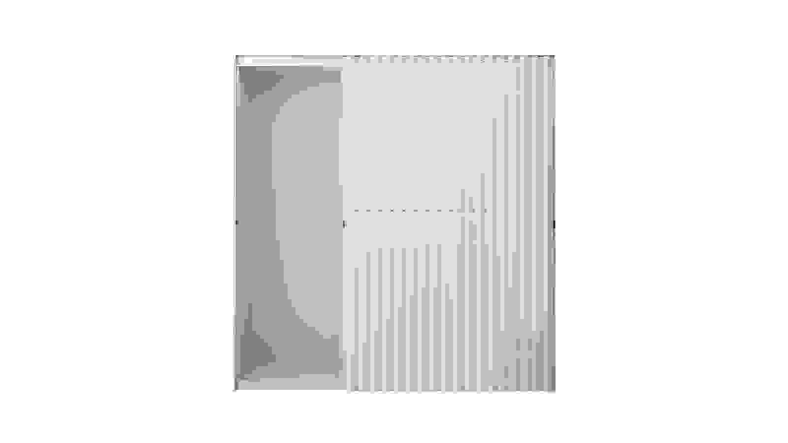 Faltvorhang-Schrank Thut