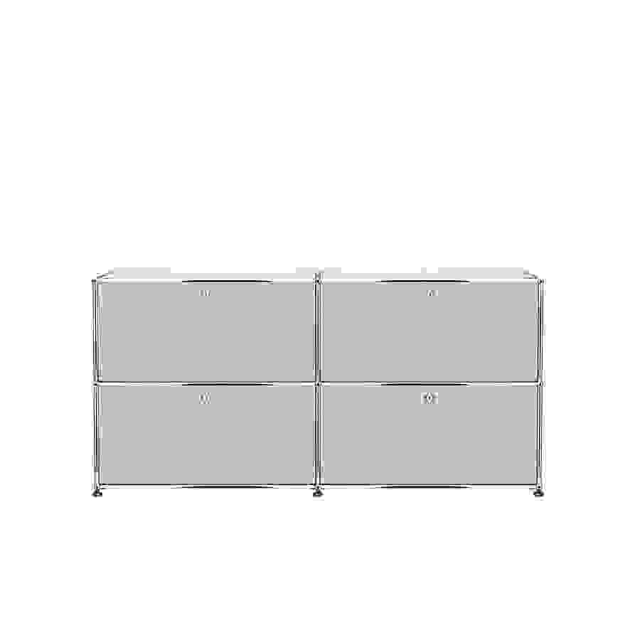 Sideboard USM E2 Mattsilber