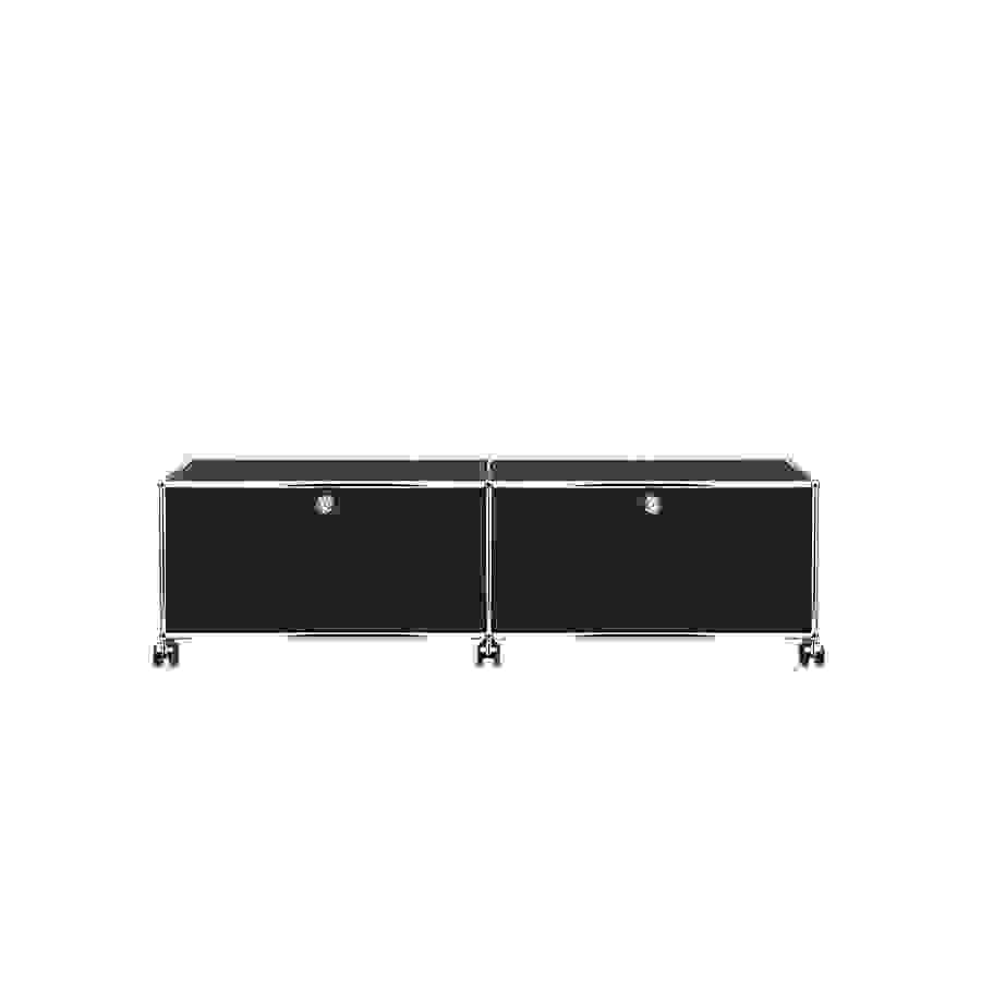 Lowboard USM Haller M23 Graphitschwarz