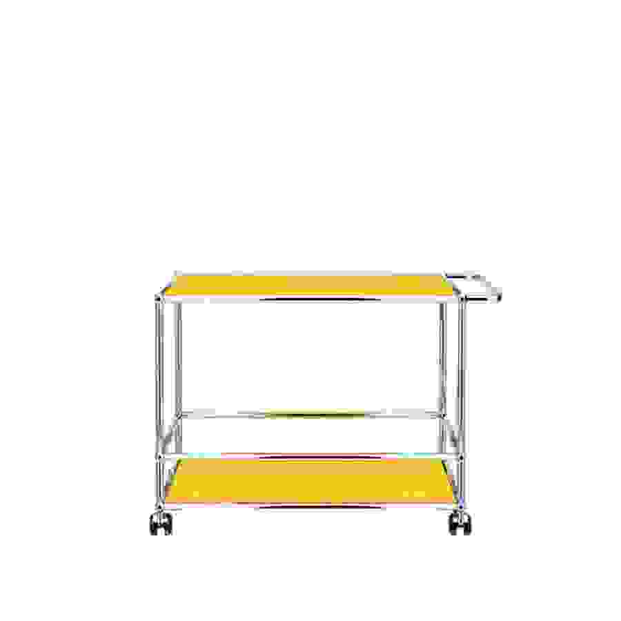 Servierwagen USM L Goldgelb