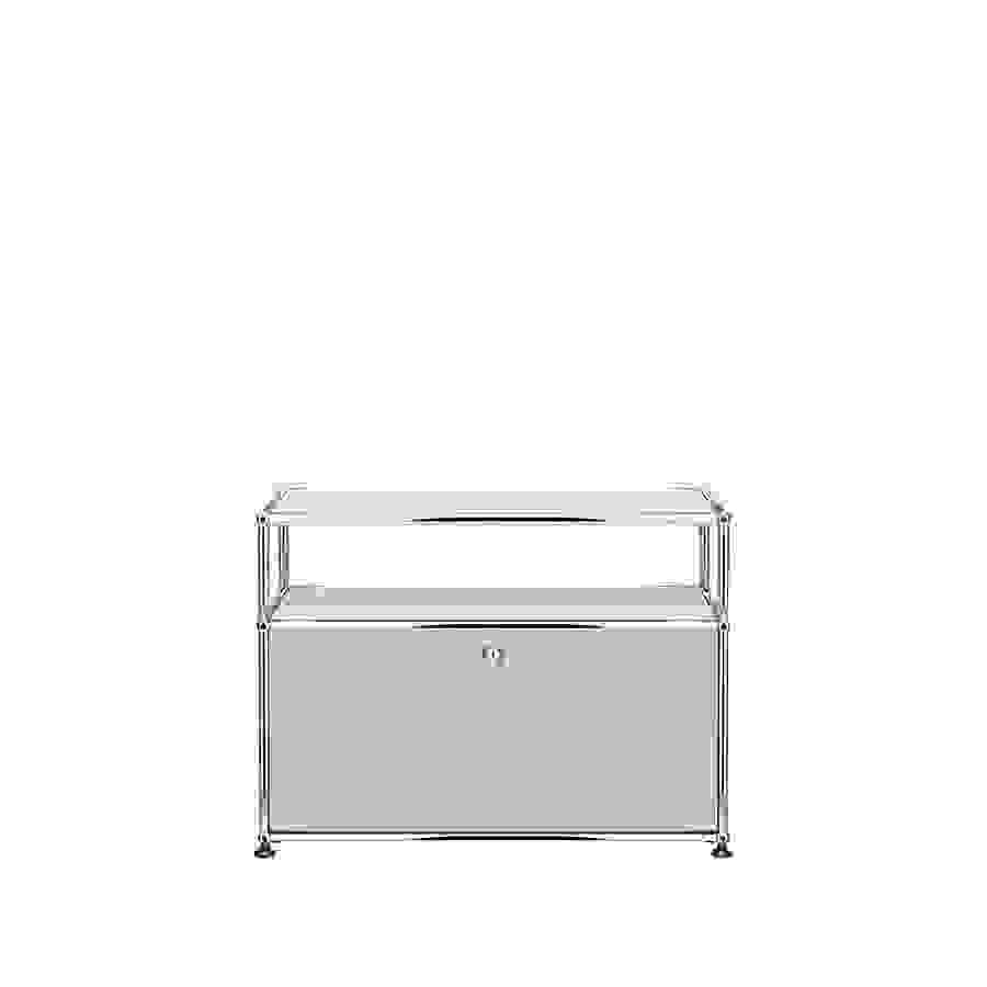 Kommode USM O1 Mattsilber