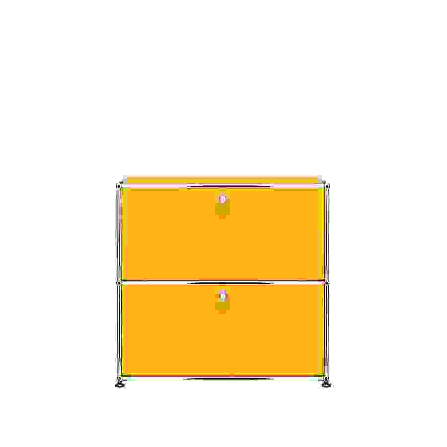 Kommode USM S2 Goldgelb