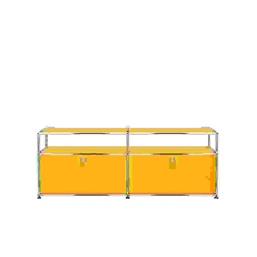 Lowboard USM O2 Goldgelb