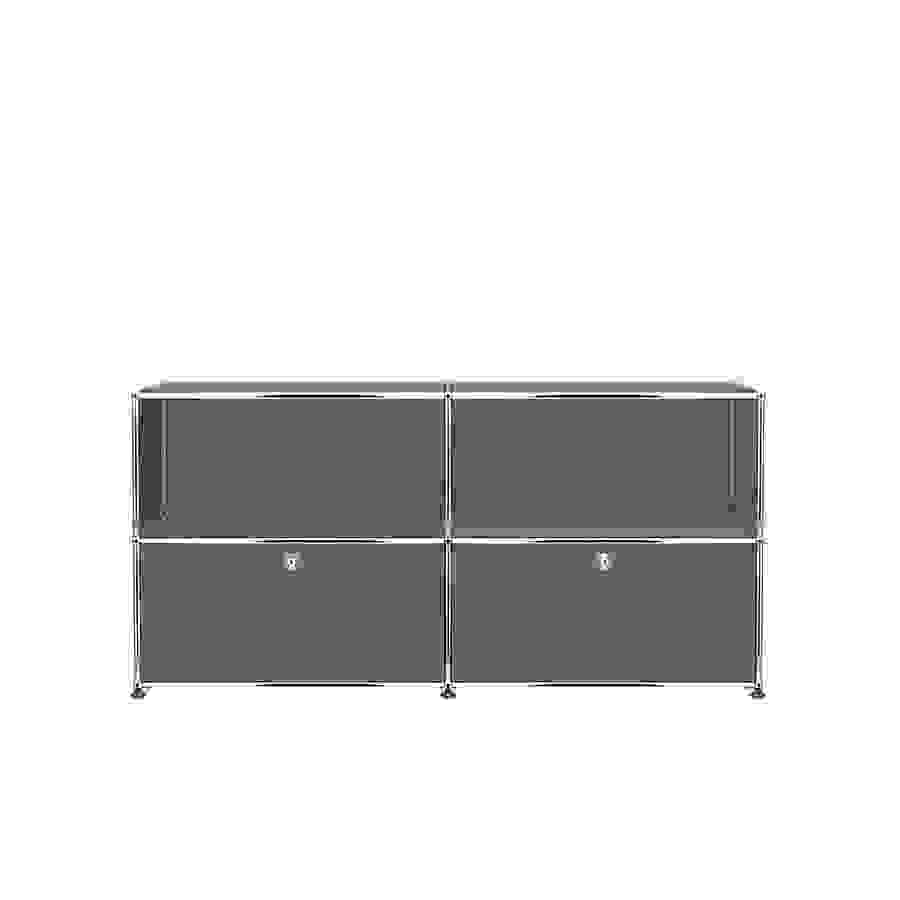 Sideboard USM C2 Mittelgrau