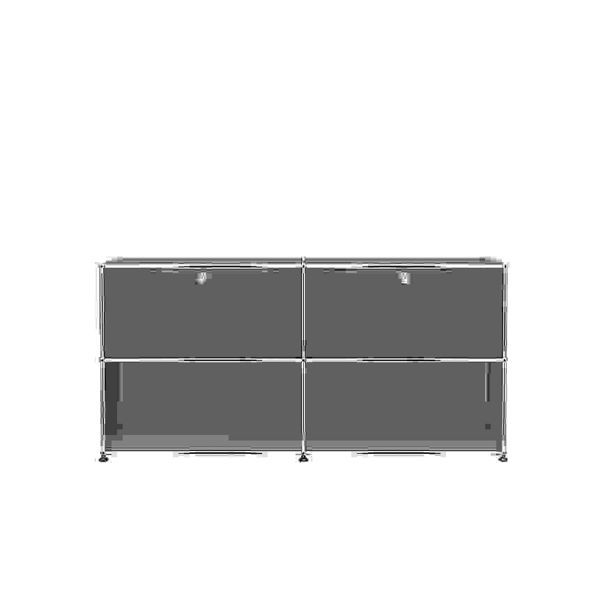 Sideboard USM D2 Mittelgrau