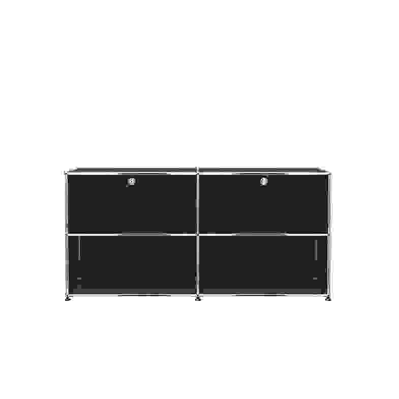 Zoom: Sideboard USM D2 Graphitschwarz