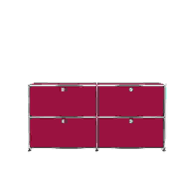 Zoom: Sideboard USM E2 Rubinrot