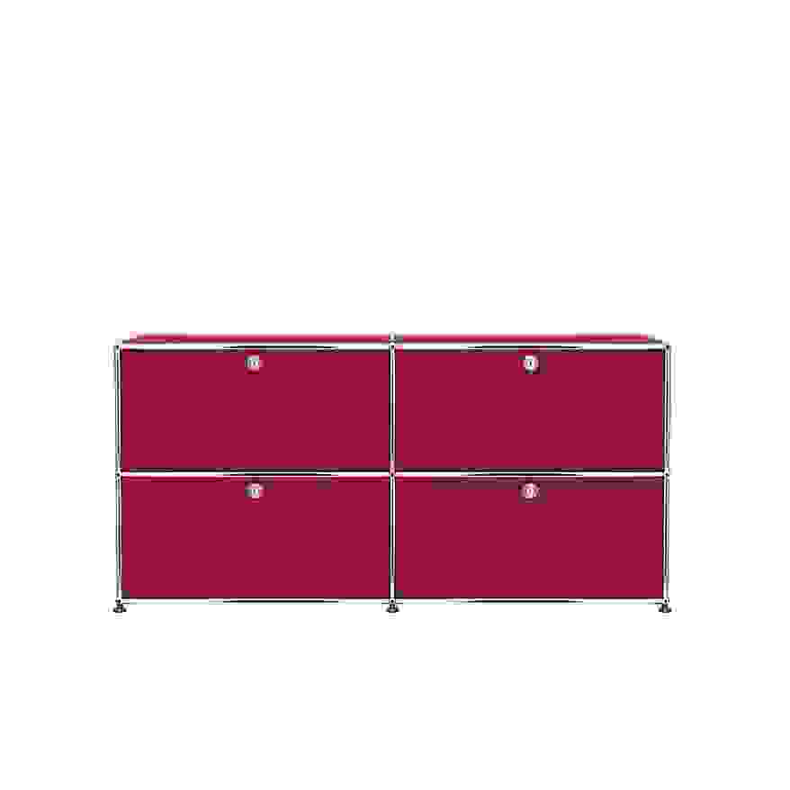 Sideboard USM E2 Rubinrot