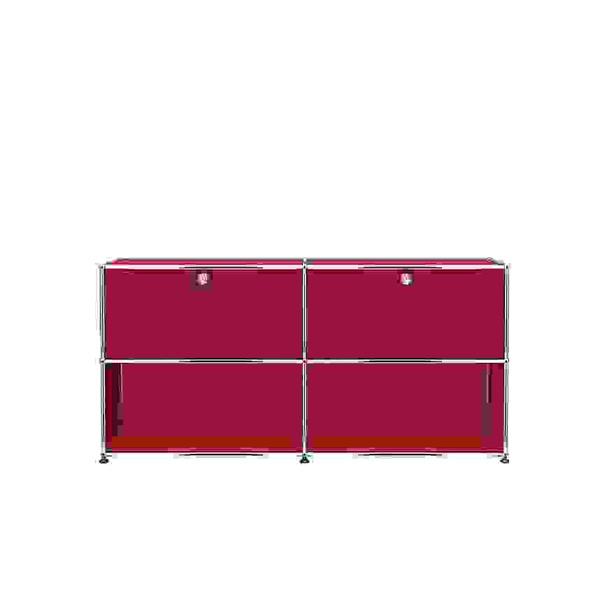 Sideboard USM D2 Rubinrot