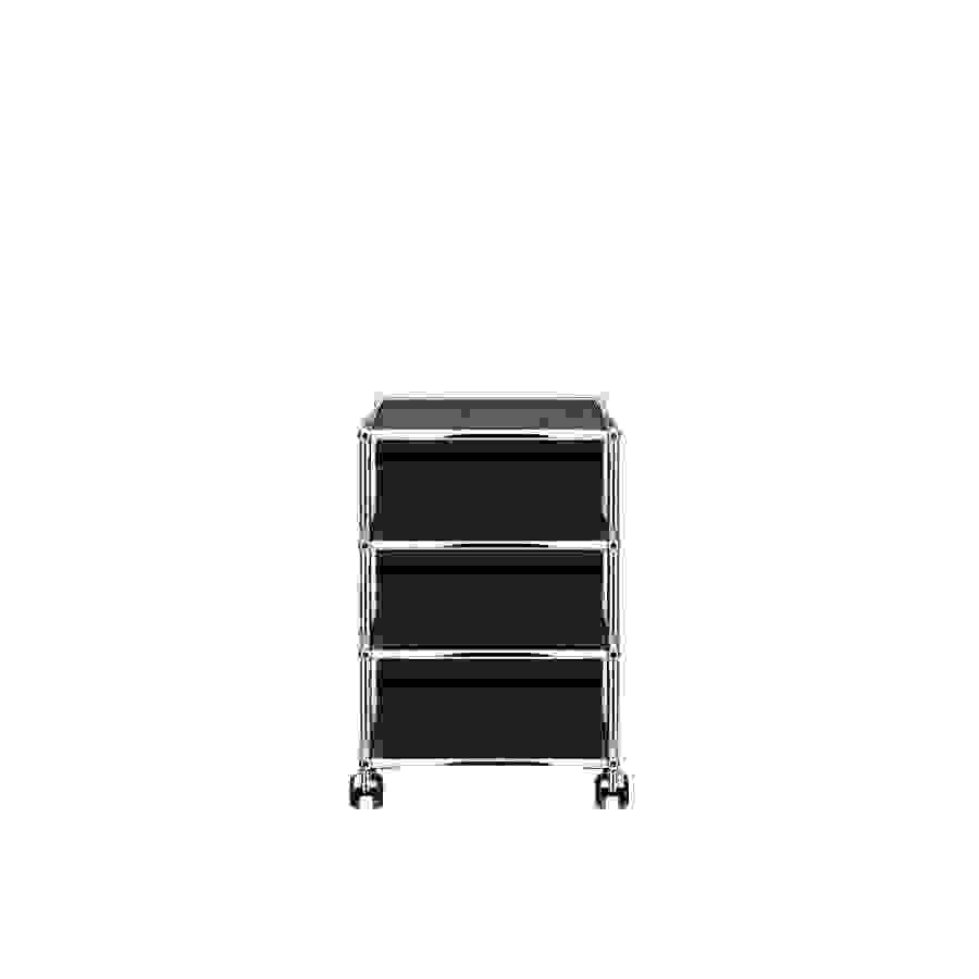 Rollcontainer USM Haller M26 Graphitschwarz