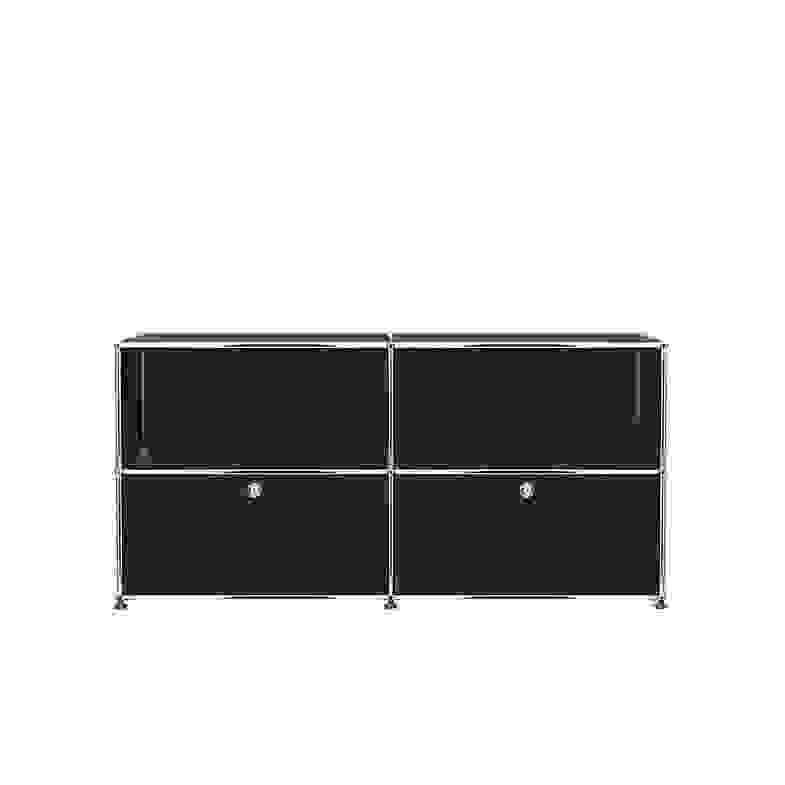 Zoom: Sideboard USM C2 Graphitschwarz