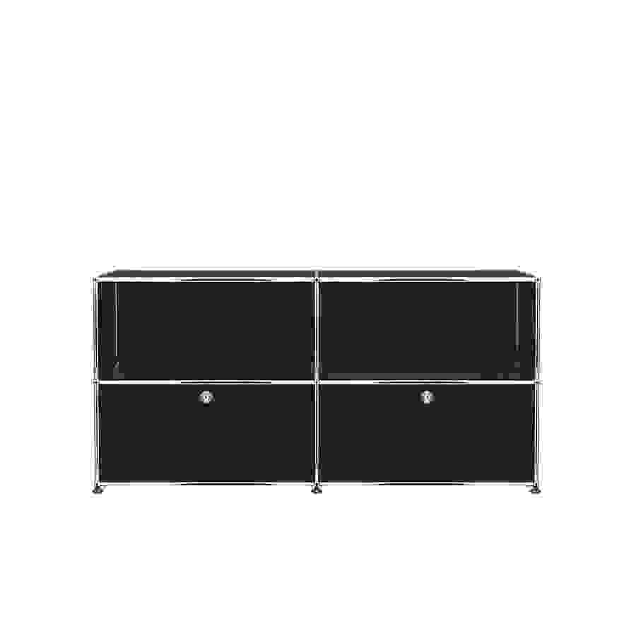 Sideboard USM C2 Graphitschwarz