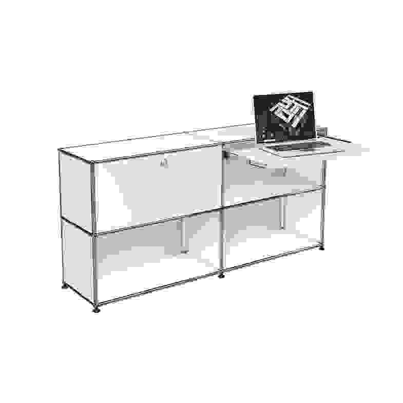 Zoom: Sideboard USM Homeoffice 08 Reinweiss