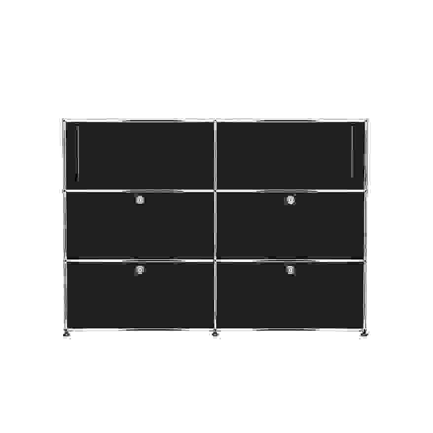 Highboard USM G3 Graphitschwarz