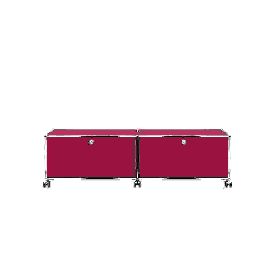 Lowboard USM Haller M23 Rubinrot