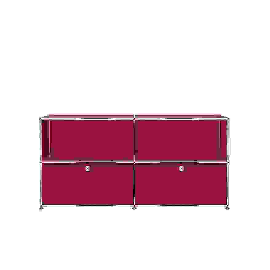 Sideboard USM C2 Rubinrot