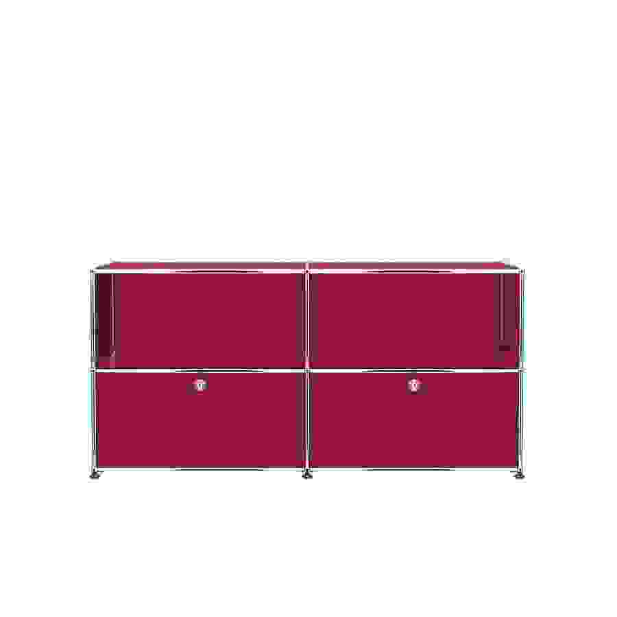 Sideboard USM C2 Rubinrot