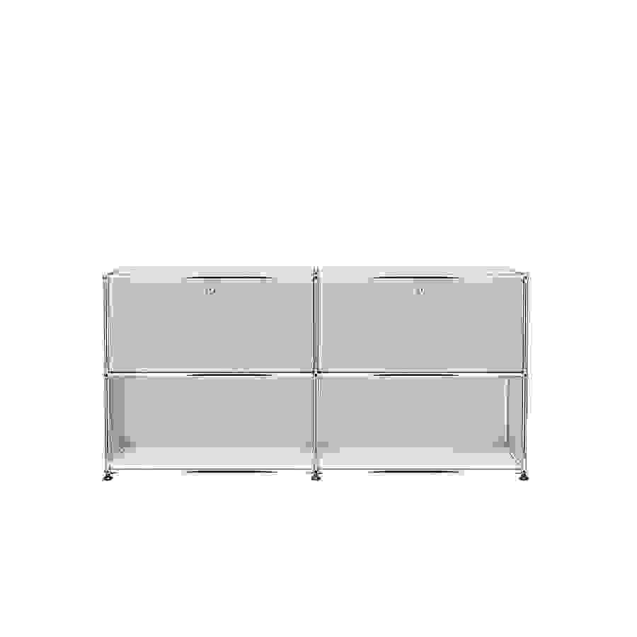 Sideboard USM D2 Mattsilber