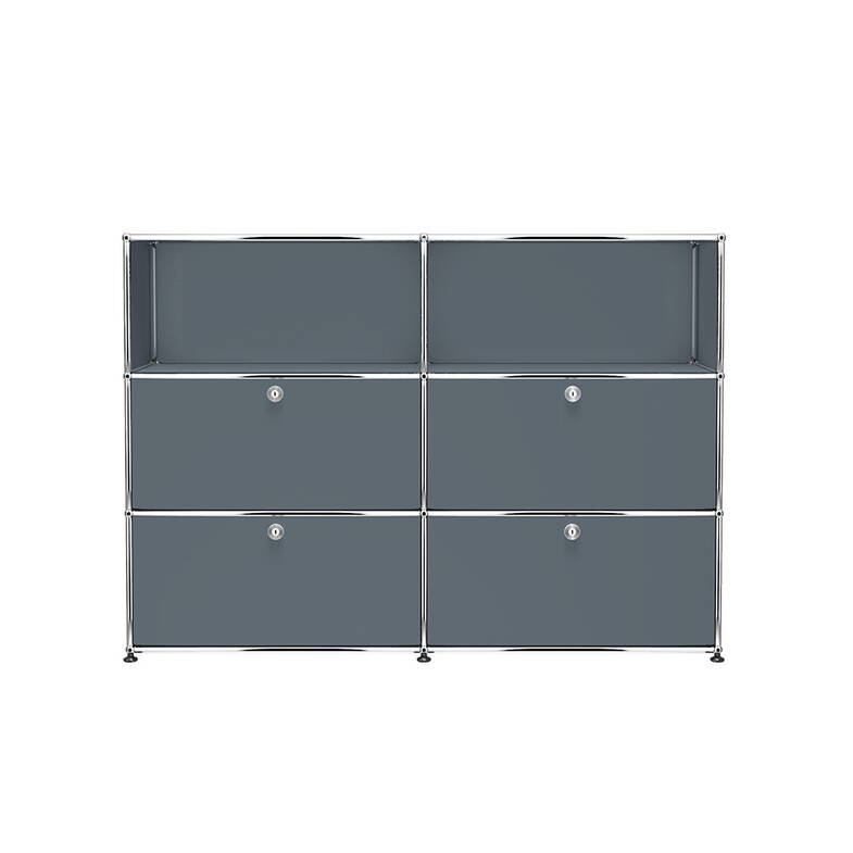 Zoom: Highboard USM G3 Mittelgrau
