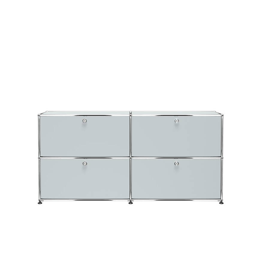 Sideboard USM E2 Mattsilber