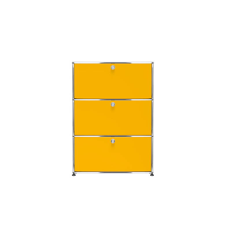 Zoom: Kommode USM G1 Goldgelb