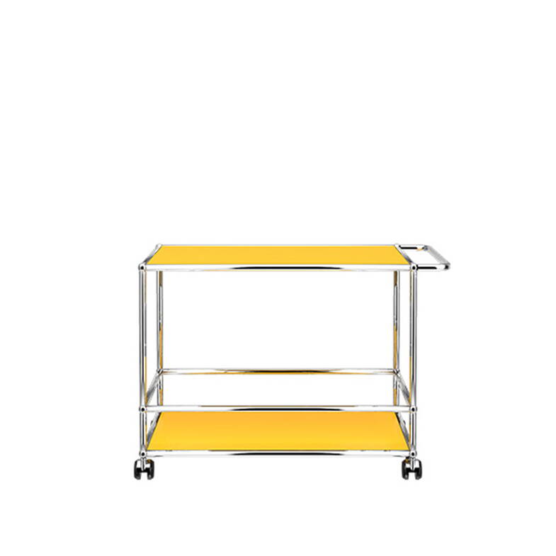 Zoom: Servierwagen USM L Goldgelb