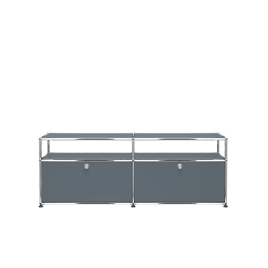 Lowboard USM O2 Mittelgrau