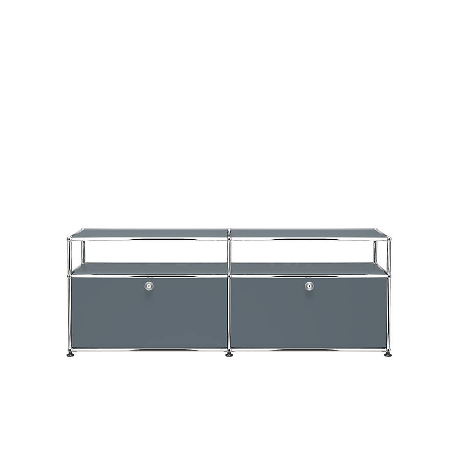 Lowboard USM O2 Mittelgrau