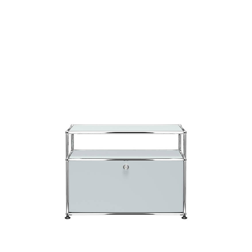 Kommode USM O1 Mattsilber