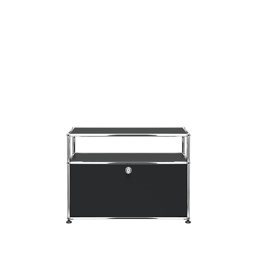 Kommode USM O1 Graphitschwarz