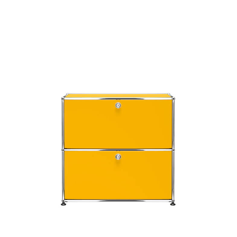 Zoom: Kommode USM S2 Goldgelb