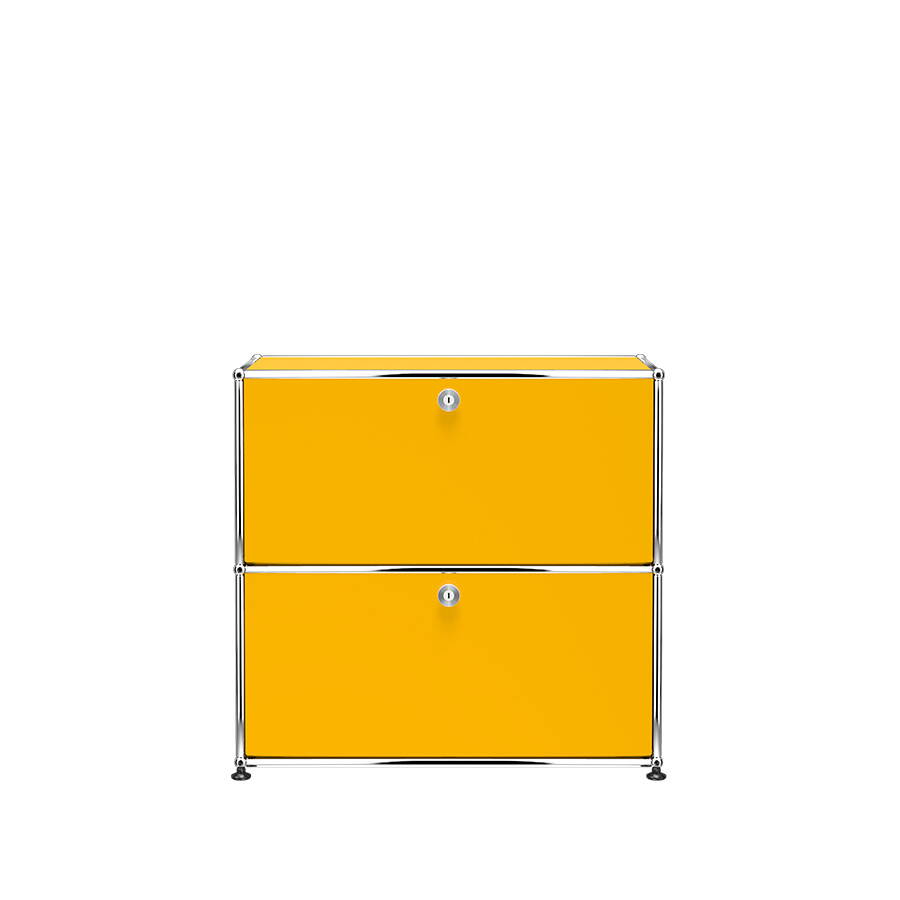 Kommode USM S2 Goldgelb