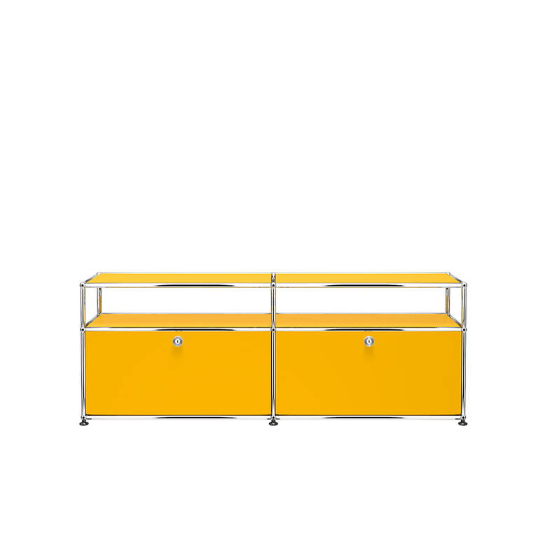 Zoom: Lowboard USM O2 Goldgelb