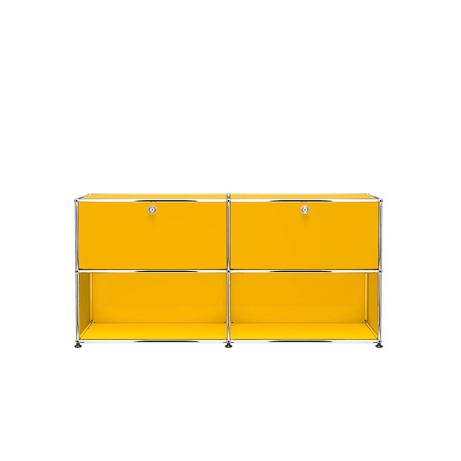 Sideboard USM D2 Goldgelb