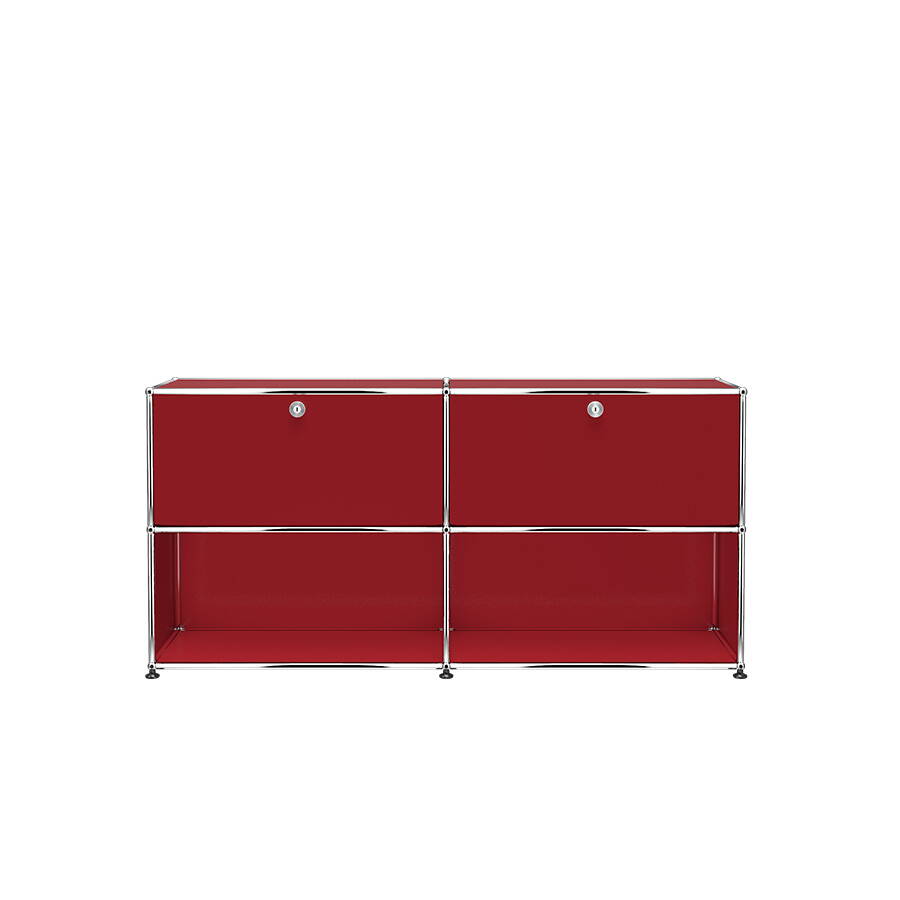 Sideboard USM D2 Rubinrot