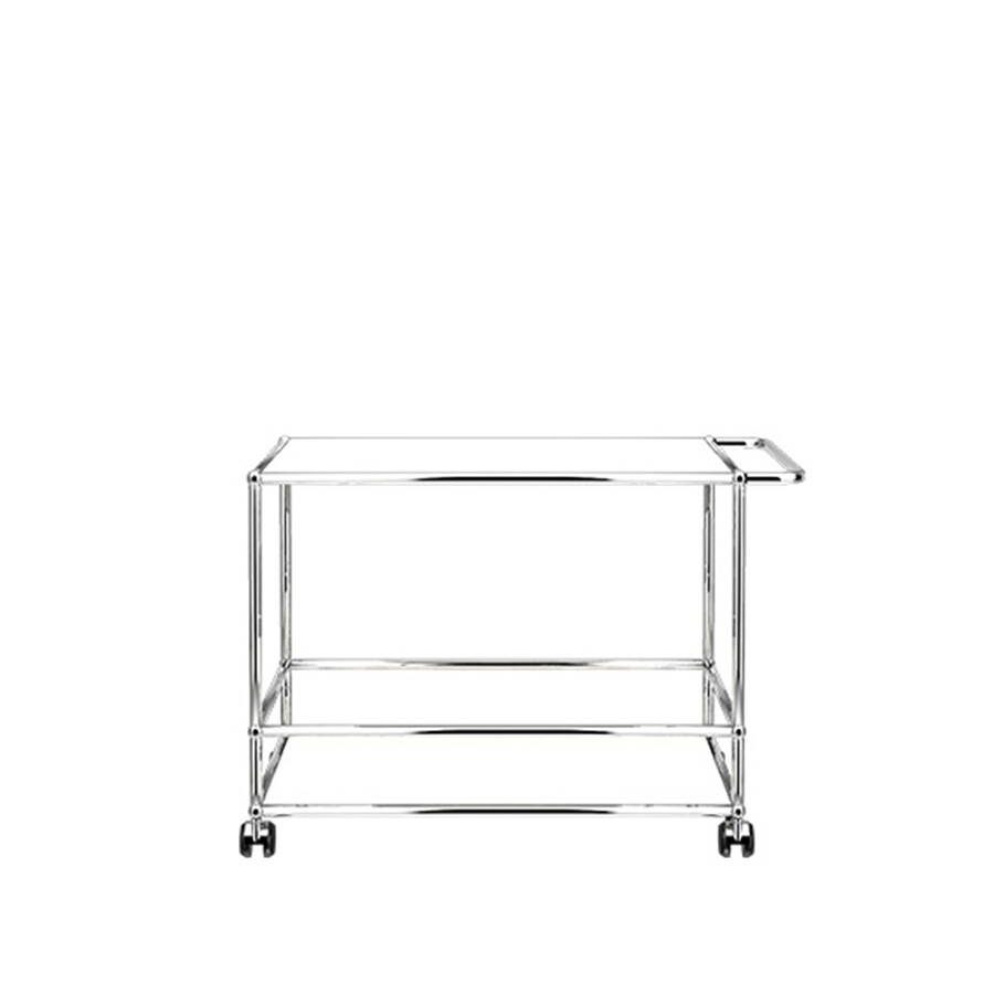 Servierwagen USM L Reinweiss