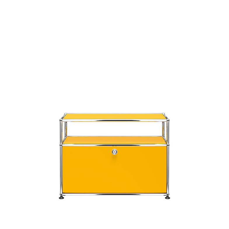 Zoom: Kommode USM O1 Goldgelb