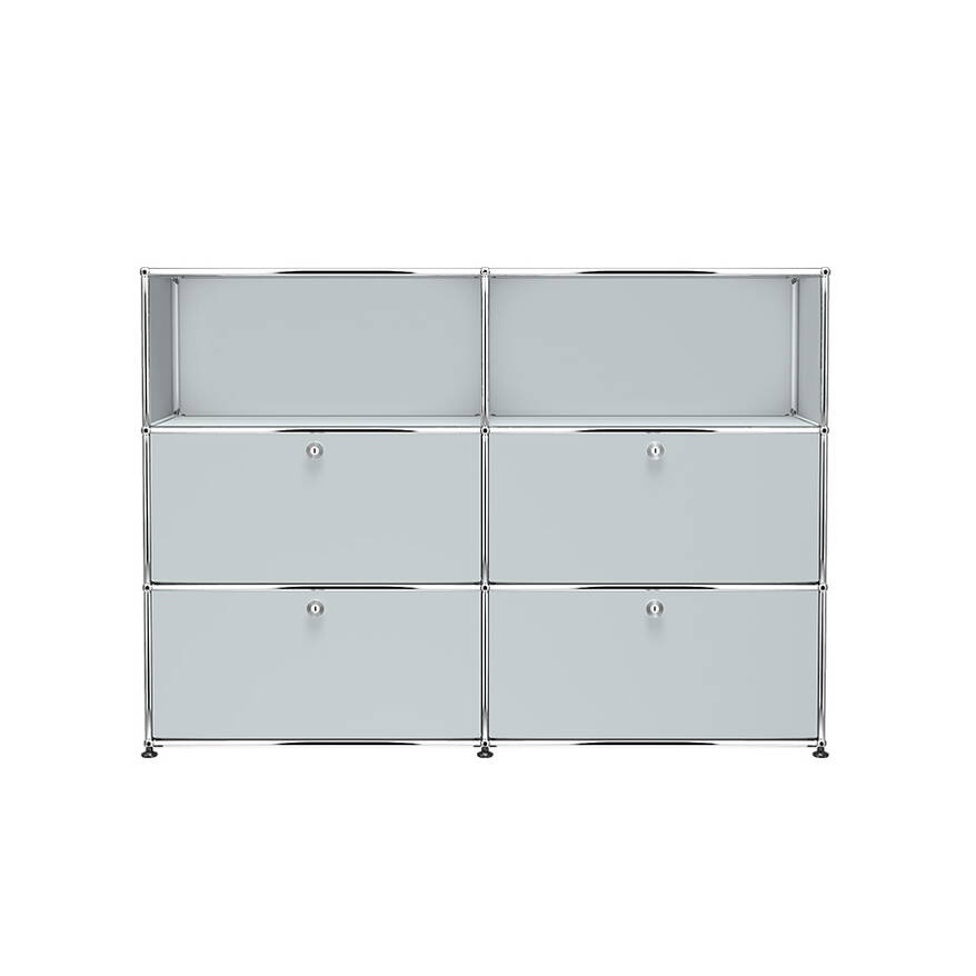 Highboard USM G3 Mattsilber