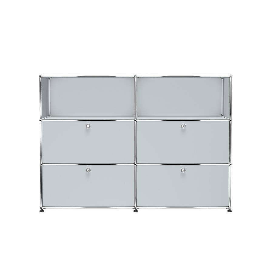 Highboard USM G3 Mattsilber