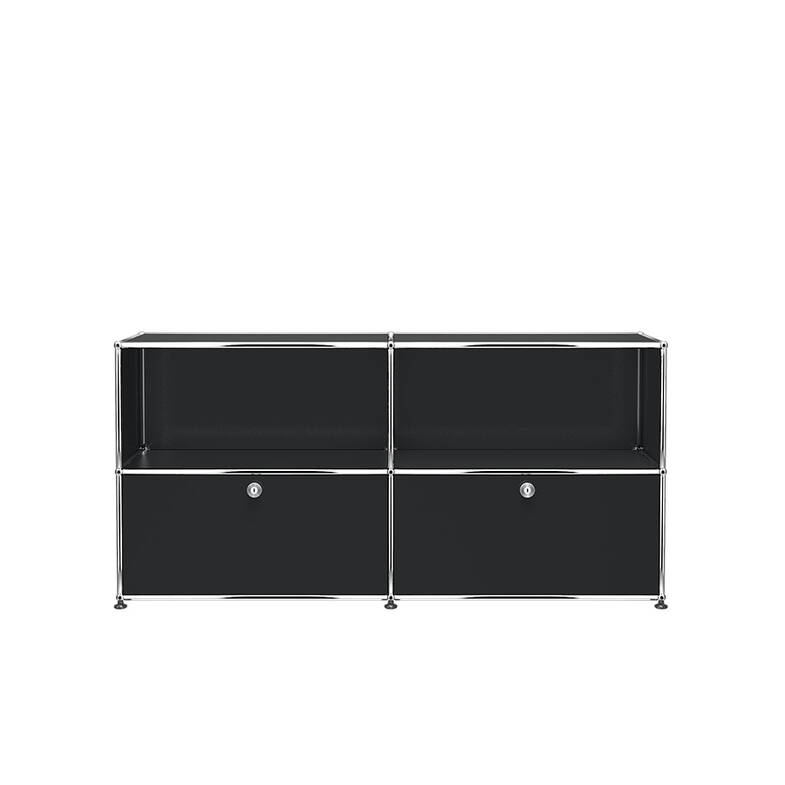 Zoom: Sideboard USM C2 Graphitschwarz