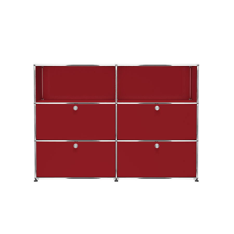 Highboard USM G3 Rubinrot