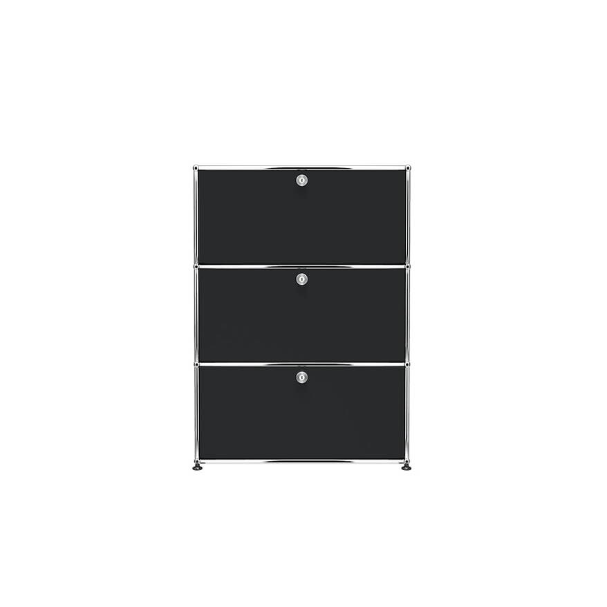 Kommode USM G1 Graphitschwarz
