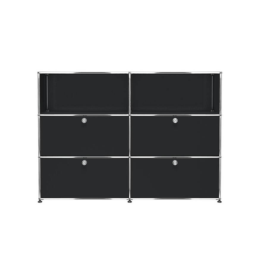 Highboard USM G3 Graphitschwarz