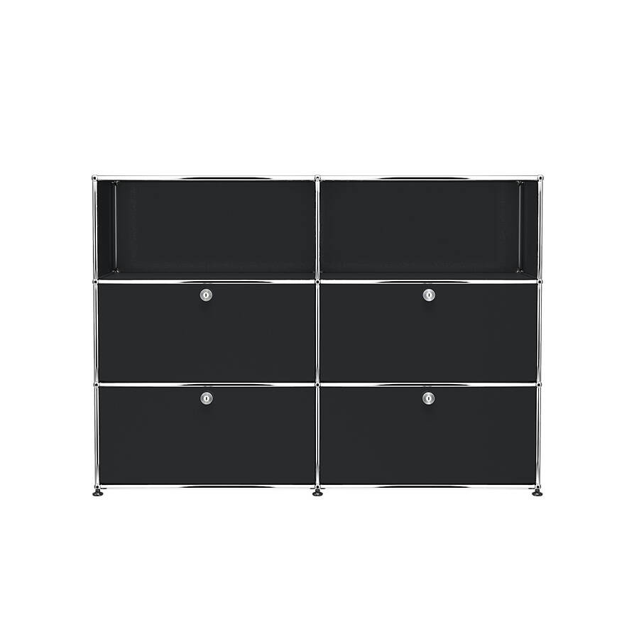 Highboard USM G3 Graphitschwarz