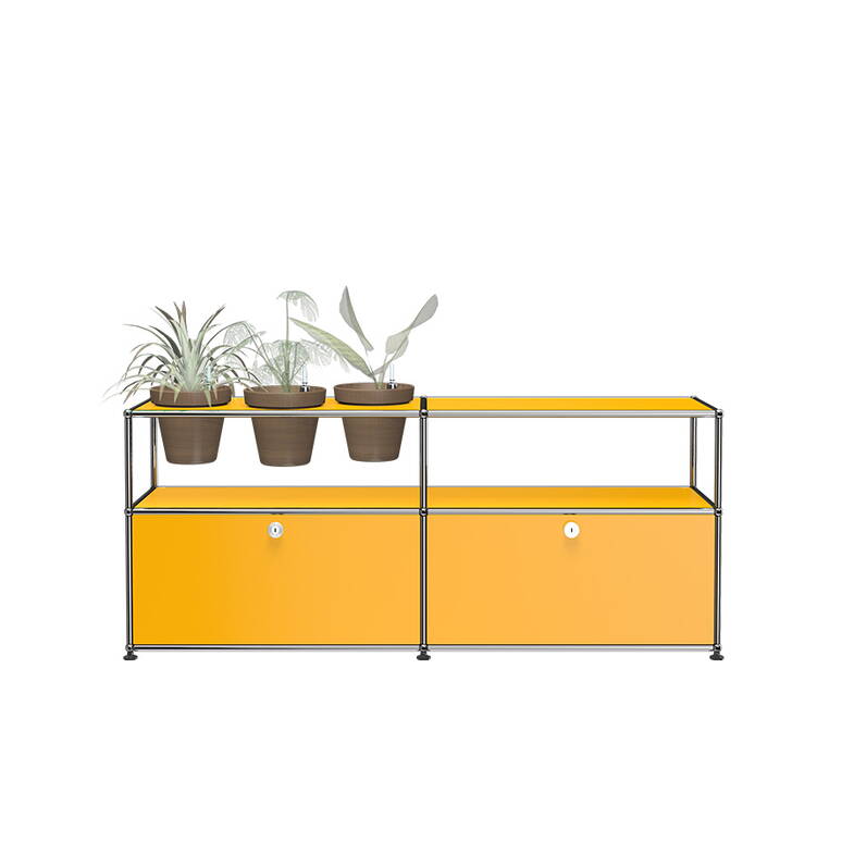 Zoom: Sideboard USM Haller M46 Goldgelb