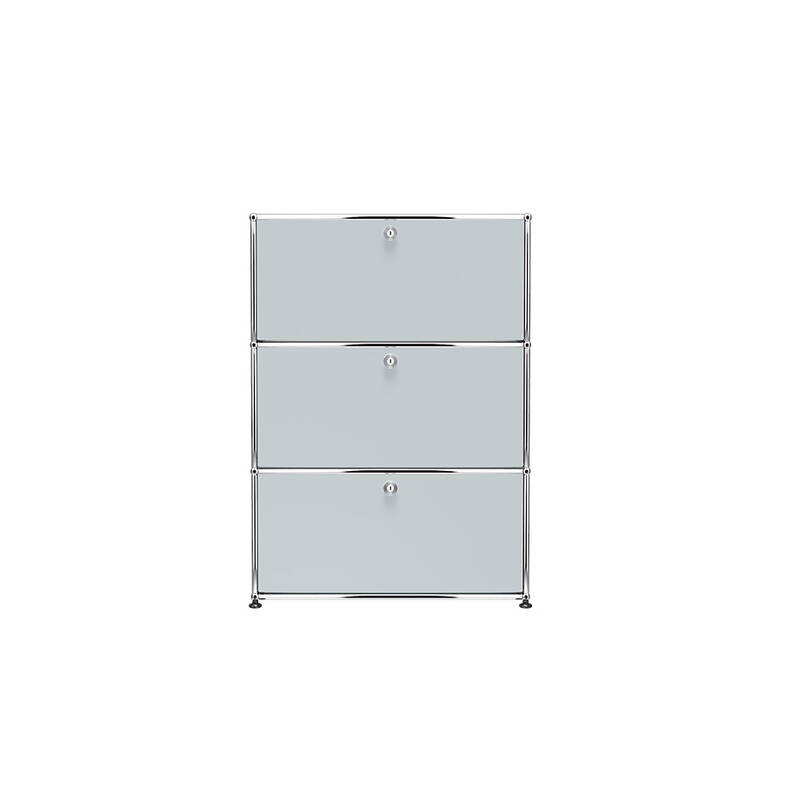 Zoom: Kommode USM G1 Mattsilber