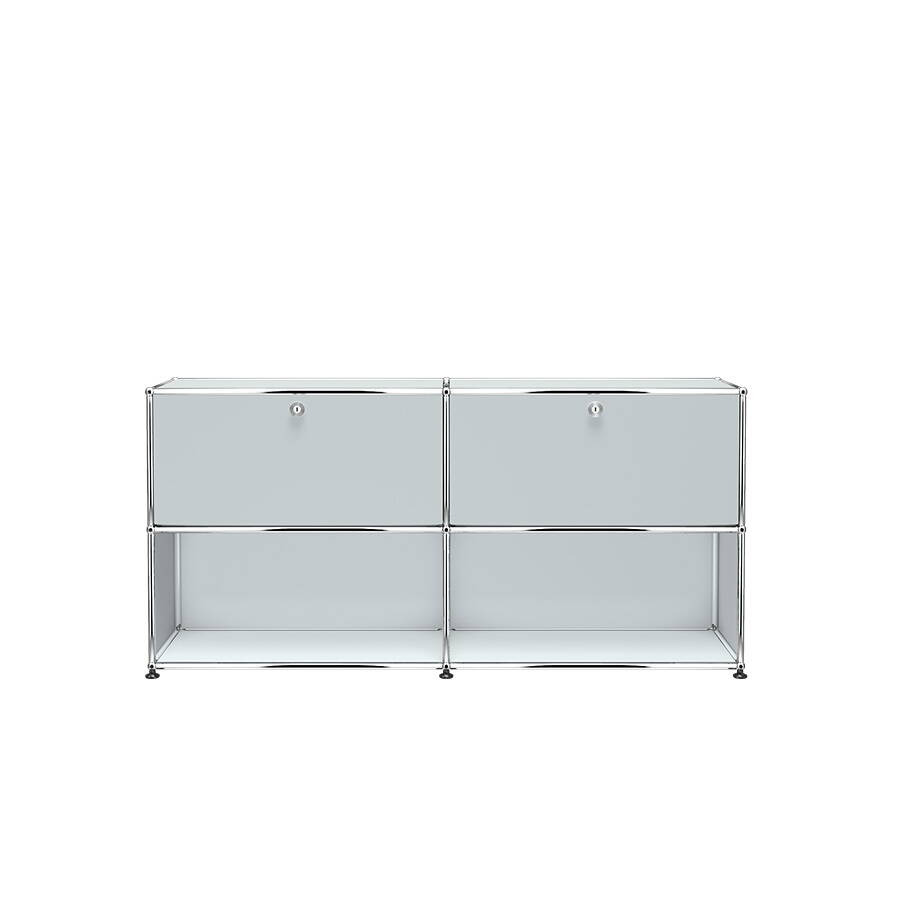 Sideboard USM D2 Mattsilber