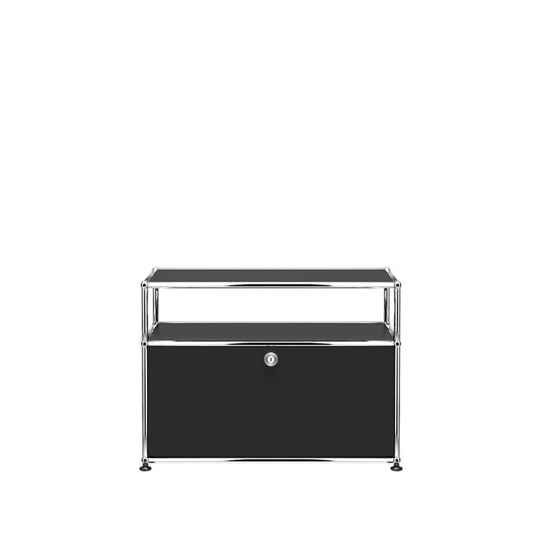 Kommode USM O1 Graphitschwarz