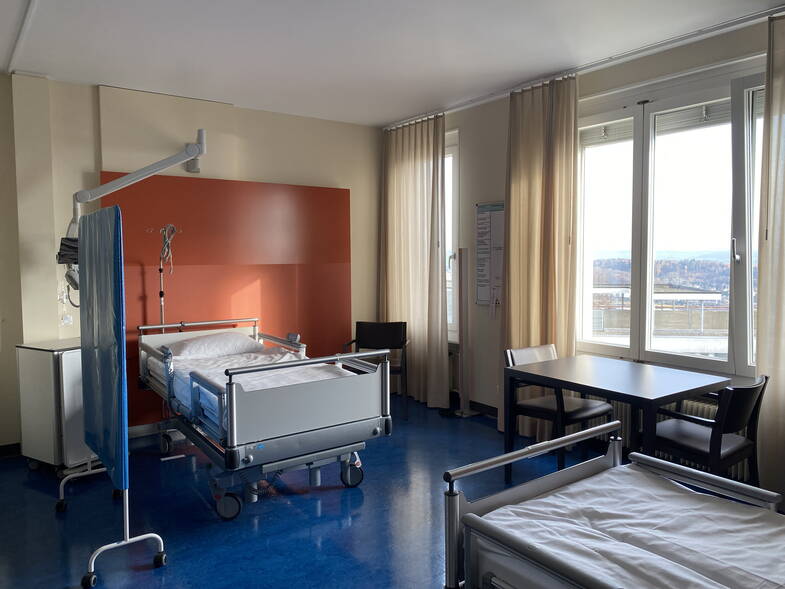 Spitalzentrum Biel, Zimmer